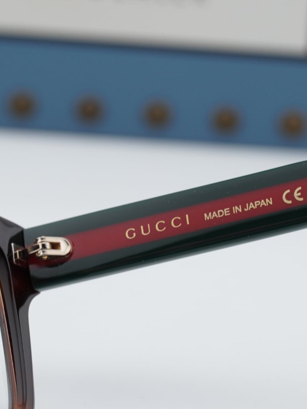 Gucci GG0038ONN 002 Square Eyeglasses - Havana 54mm - Picture 8 of 11